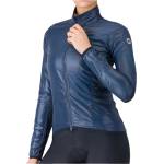Castelli Дамска фланелка с къс ръкав за колоездене Castelli Women's Aria Shell 2 Jacket Cycling jersey - Belgian Blue - размер XS (156-2741-0111)