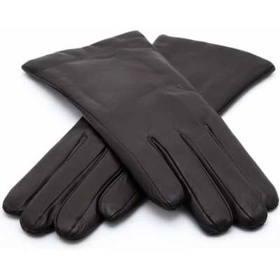 Carlsbad Hat dámské kožené rukavice vlněná podšívka černé