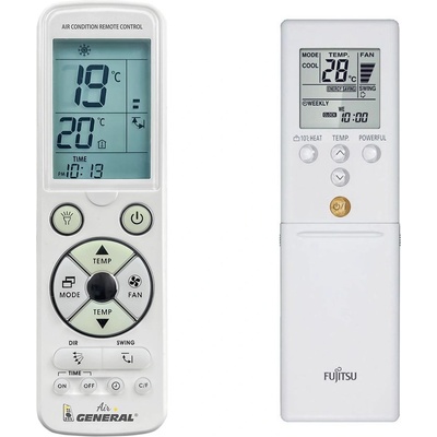 General Fujitsu ar-reb1e - луксозно с подсветка дистанционно управление (ar-reb1e)
