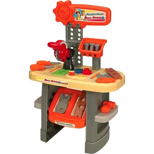 RS Toys Игрален комплект RS Toys - Работна маса с инструменти, 31 части (11065) - baby