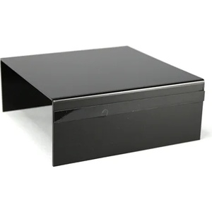 Horecano HORECANO-Акрилна стойка дисплей 29.5х29.5х12 cm ЧЕРНА (940205BK) (0194345)