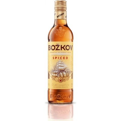 Božkov Premium Spiced 30% 0,5 l (čistá fľaša)