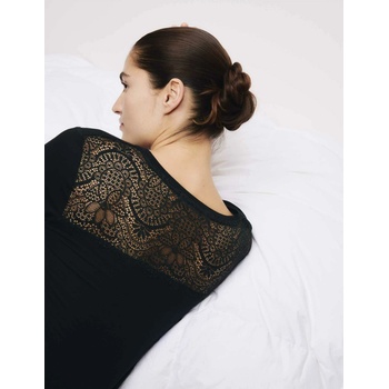 Marks & Spencer Нощница с дантела Marks & Spencer черна Marks & Spencer | Cheren | ЖЕНИ | S