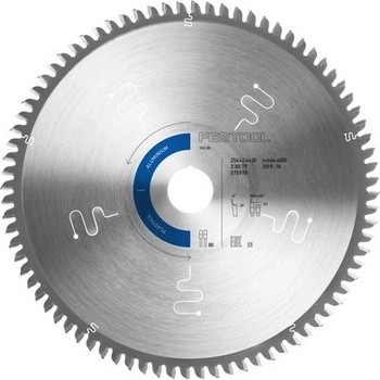 Festool TKS80 Pilový kotouč ALU 254x2,4x30 TF80 A 575978