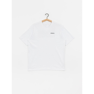Patagonia P-6 logo Responsibili White