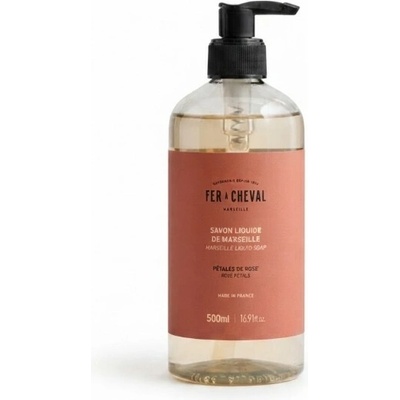 Fer à Cheval Marseille tekuté mýdlo rose petals 500 ml