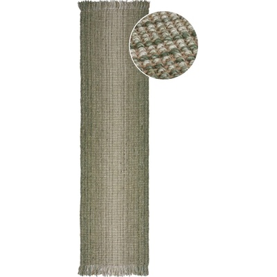 Flair Rugs Зелена пътека 60x230 cm - Flair Rugs (503119374594)