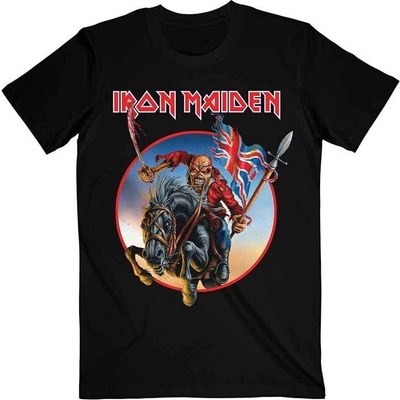 Iron Maiden Euro Tour (Back Print) Black XL Риза (IMTEE01MB04)