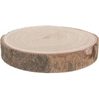 H&L Dřevěná servírovací podložka ø 23-28cm v 3cm CAK100010