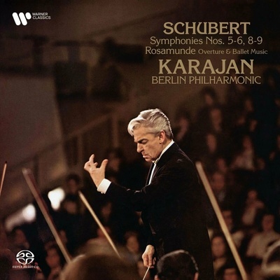 Herbert von Karajan - Schubert: Symphonies Nos. 5-6, 8-9, Rosamunde Overture 2 CD