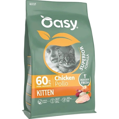 Oasy Cat Superior Kitten Chicken 1,5 kg