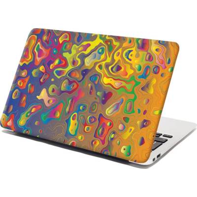 Sablio Samolepka na notebook Barevné skvrny - 38x26 cm