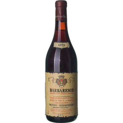 Musso Sebastiano Barbaresco suché červené 1973 13% 0,72 l (holá láhev)
