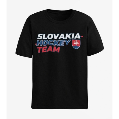 tričko Slovakia Hockey Team čierna