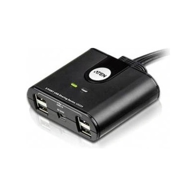 ATEN us224 превключвател за usb периферия (2 компютъра -> 4 usb)