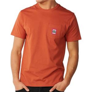 Rip Curl Мъжка тениска Rip Curl Streamline Pocket Badge Tee T-shirt - Baked Clay (217-0615-0113)