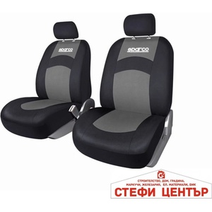 Sparco Калъфи за седлка Sparco SPS402GR със Сиво К-Т (31081)