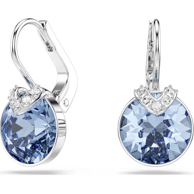 Swarovski Pôvabné náušnice s modrými Swarovski kryštálmi Bella 5734234