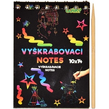 Vyškrabovací notes A5 10 listov