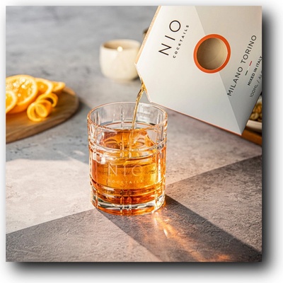 NIO Cocktails Milano Torino 17% 0,1 l (kazeta)