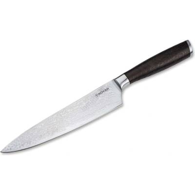 Böker - Дамаски кухненски нож DAMAST 19, 8 cm, дръжка от дъб (GG881)