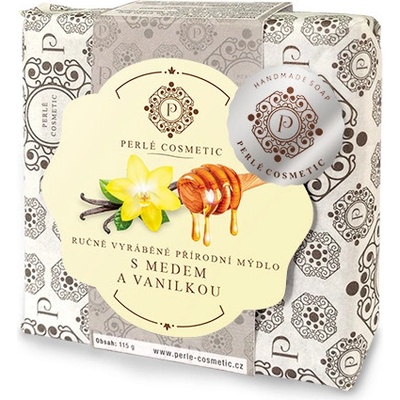 Perlé Cosmetics mydlo s medom a vanilkou 115 g