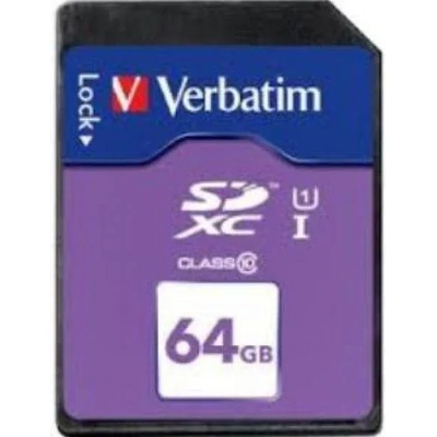 Verbatim SDXC 64GB C10/U1 44024