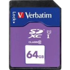 Verbatim SDXC 64GB C10/U1 44024
