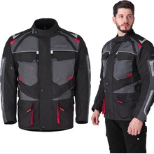 W-TEC Burdys Evo čierno-sivo-zelená