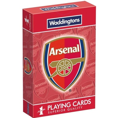 Hrací karty Waddingtons 10917 No.1 Arsenal FC