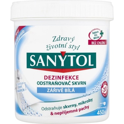 Sanytol odstraňovač škvŕn a dezinfekcia na šaty v prášku 450 g