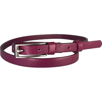 Penny Belts dámský kožený opasek 15-1-53 fuchsiový sytě růžový