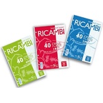 PIGNA Ricambi A4 40 страници бяла карирана папка с халки P1121-0322 (P1121-0322)