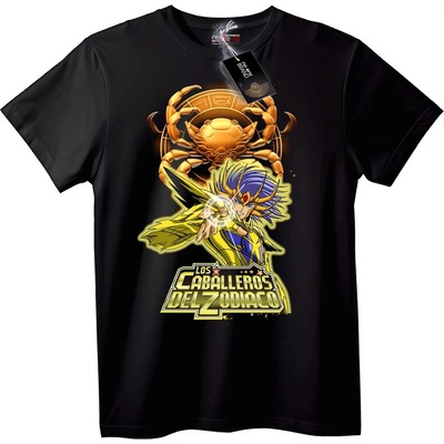 NOONEBRAND Тениска Cancer Saint Seiya - 2XL, Black