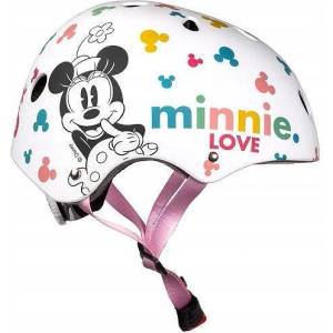 Disney Детска каска minnie white за велосипед (am6063)