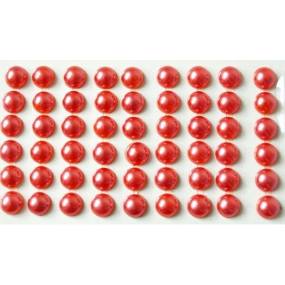 Samolepiace perličky 10 mm oranžové