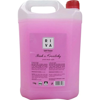 Zenit Riva mýdlo tekuté ibišek a konvalinky 5 kg