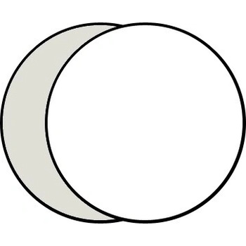 FalconEyes Falcon Eyes CFR-32S odrazná deska 2v1 82cm (stříbrná/bílá)