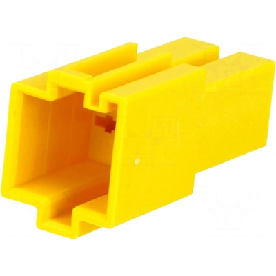 Žltý Mini ISO konektor 4carmedia 331450