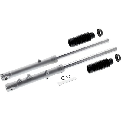 Predné vidlice 16" SWH, STRIEBORNÉ (kotúčová brzda), sada (MZA) - Simson S51, S53, S70