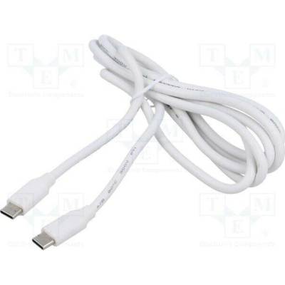 Sunny ECUCUCRC15AW USB 2.0, USB C vidlice,z obou stran, 1,5m, bílý