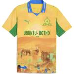 PUMA Детска футболна фланелка Puma x KidsSuper Mamelodi Sundowns Home Shirt 2025 2026 Juniors - Yellow/Green