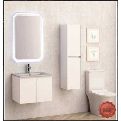 Inter Ceramic Комплект мебели за баня от pvc bg 6045 + 6066g + 1494 + 3012w