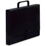 VauPe Cardboard briefcase vaupe classic, black