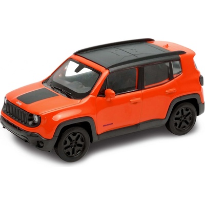 Welly Jeep Renegade Trailhawk 2016 žlutý 1:34