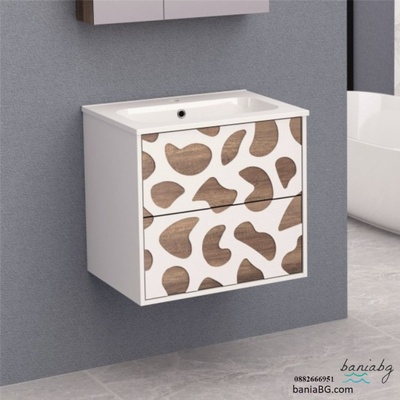 Inter Ceramic Долен конзолен pvc шкаф за баня icp 6061