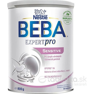 BEBA Expert PRO sensitive mliečna výživa 800 g