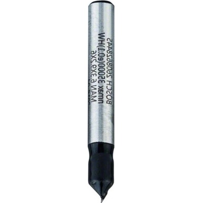 Fréza na drážky V 6 mm, D1 6,35 mm, L 16 mm, G 48 mm, 90 ° Bosch Accessories 2608628445