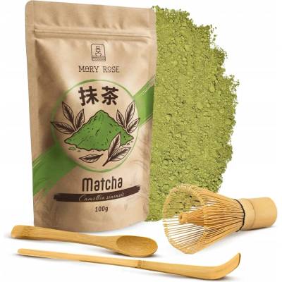Sada na prípravu čaju matcha Mary Rose 100 g