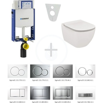 Geberit Kombiffix Ideal Standard Tesi s tlačítkem Sigma30 110.302.00.5 NF6